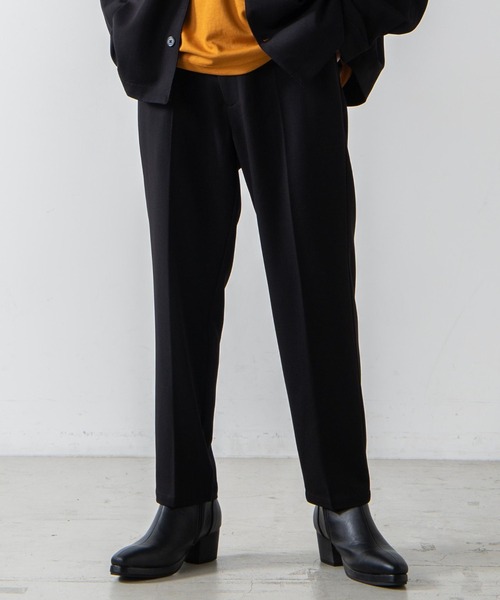 WEGO（ウィゴー）の「WEGO/スリムスラックス（スラックス・メンズ・ベージュ/ダークオレンジ/ブラック・SMALL/LARGE/MEDIUM）」の2枚目の写真