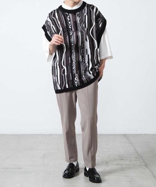 WEGO（ウィゴー）の「WEGO/スリムスラックス（スラックス・メンズ・ベージュ/ダークオレンジ/ブラック・SMALL/LARGE/MEDIUM）」の13枚目の写真