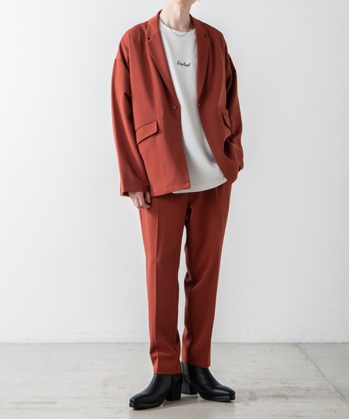 WEGO（ウィゴー）の「WEGO/スリムスラックス（スラックス・メンズ・ベージュ/ダークオレンジ/ブラック・SMALL/LARGE/MEDIUM）」の7枚目の写真