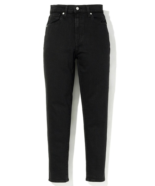 セール】HIGH WAISTED TAPER FLASH BLACK（デニムパンツ