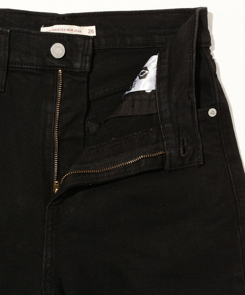 Levi's(リーバイス)の「HIGH WAISTED TAPER FLASH BLACK(デニムパンツ・レディース・ブラック・30inch/28inch/29inch/24inch/25inch/26inch/27inch/23inch)」の5枚目の写真