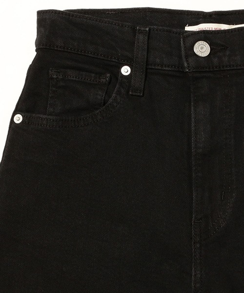 Levi's(リーバイス)の「HIGH WAISTED TAPER FLASH BLACK(デニムパンツ・レディース・ブラック・30inch/28inch/29inch/24inch/25inch/26inch/27inch/23inch)」の6枚目の写真