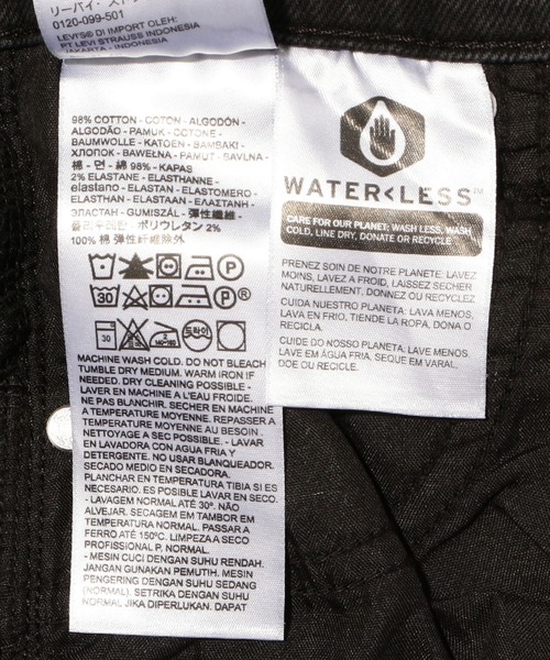 Levi's(リーバイス)の「HIGH WAISTED TAPER FLASH BLACK(デニムパンツ・レディース・ブラック・30inch/28inch/29inch/24inch/25inch/26inch/27inch/23inch)」の12枚目の写真