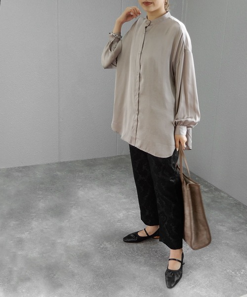 minia（ミニア）の「素材遊びがかわいいパイピングビッグトートバッグ　◆（トートバッグ・レディース・ブラウン/アニマル/モカ・FREE）」の8枚目の写真