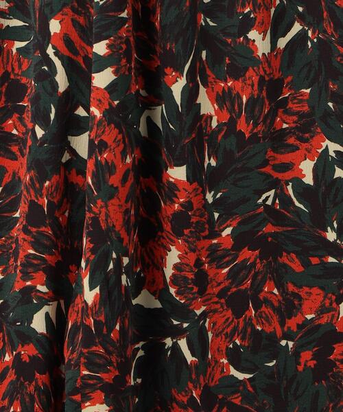 DONEEYU（ドニーユ）の「＜DONEEYU(ドニーユ)＞ フラワー プリント パンツ（その他パンツ・レディース・レッド/イエロー・38/36）」の9枚目の写真