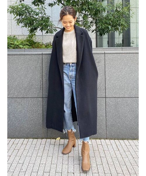 Ungrid(アングリッド)の「ラムウールクルーネックニット(ニット/セーター・レディース・ライトグレー/グリーン系その他/ブルー/パープル・FREE)」の12枚目の写真