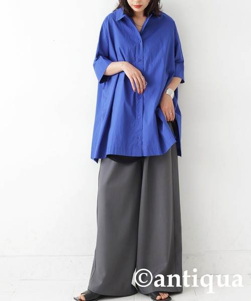 antiqua（アンティカ）の「レイヤードキャミソール（キャミソール・レディース・オフホワイト/ブラック・FREE）」の20枚目の写真