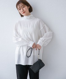 A part by | ハイネックボウタイブラウス　218263(シャツ/ブラウス)