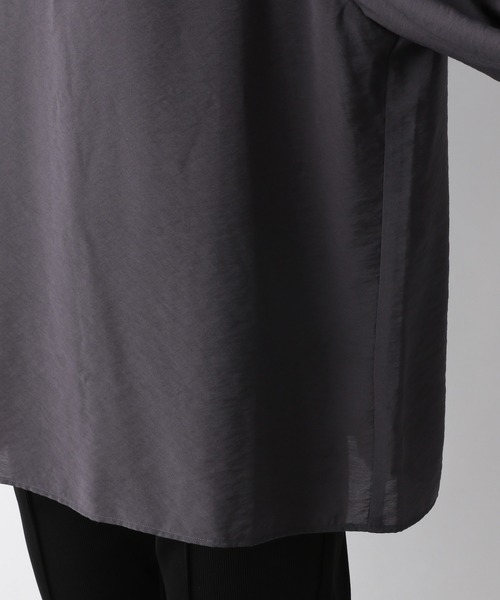 A part by（アパートバイ）の「ハイネックボウタイブラウス　218263（シャツ/ブラウス・レディース・オフホワイト/チャコールグレー・FREE）」の8枚目の写真