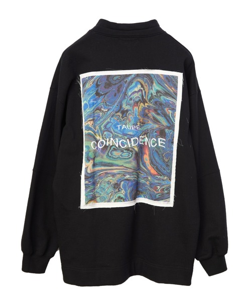 TAUPE（トープ）の「【TAUPE/トープ】 ピーコックプリントスタンドスウェット（スウェット・メンズ・ブラック/ブラウン・2）」の19枚目の写真