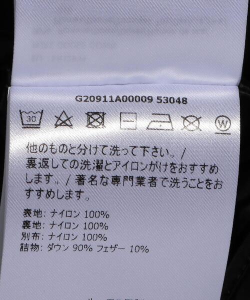 MONCLER（モンクレール）の「＜MONCLER (モンクレール）＞ SALZMAN/アウター □□（ダウンジャケット/コート・メンズ・ブラック・3/2/4/1）」の6枚目の写真