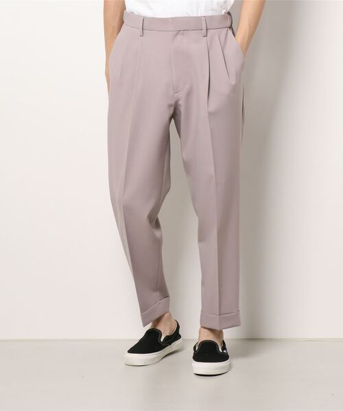 UNITED TOKYO（ユナイテッドトウキョウ）の「撥水relaction スラックス（スラックス・メンズ・ブラック/ベージュ/ブラウン/ピンク・1/2/3）」の4枚目の写真