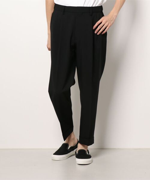 UNITED TOKYO（ユナイテッドトウキョウ）の「撥水relaction スラックス（スラックス・メンズ・ブラック/ベージュ/ブラウン/ピンク・1/2/3）」の2枚目の写真