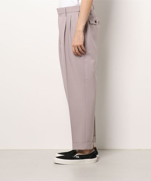 UNITED TOKYO（ユナイテッドトウキョウ）の「撥水relaction スラックス（スラックス・メンズ・ブラック/ベージュ/ブラウン/ピンク・1/2/3）」の6枚目の写真