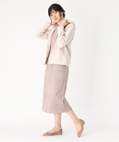 SOUP（スープ）の「◆【大きいサイズあり・13号・15号】クラッシーフーディ（パーカー・レディース・ブラック/ライトベージュ/ピンク系/サンドベージュ/ネイビー/ライトブルー・09/11/13/15 ）」の8枚目の写真