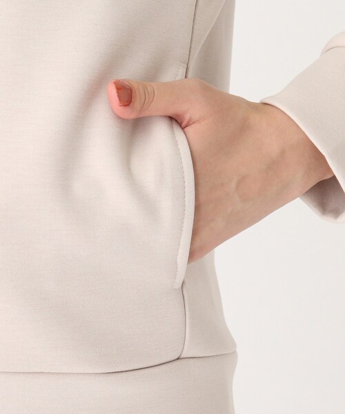 SOUP（スープ）の「◆【大きいサイズあり・13号・15号】クラッシーフーディ（パーカー・レディース・ブラック/ライトベージュ/ピンク系/サンドベージュ/ネイビー/ライトブルー・09/11/13/15 ）」の18枚目の写真