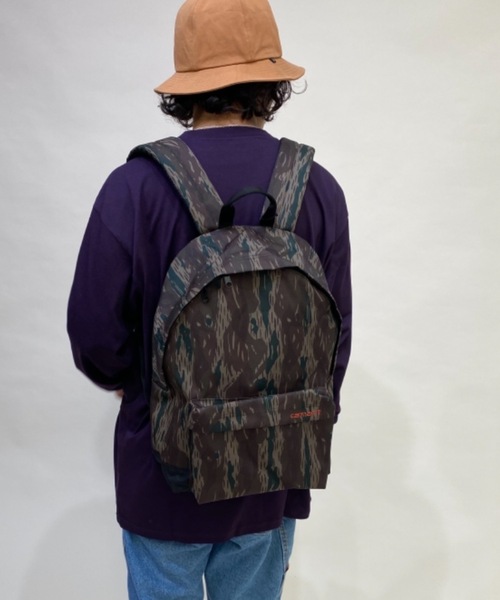 Carhartt WIP(カーハートダブリューアイピー)の「Carhartt WIP/カーハートダブリューアイピー バックパック PAYTON 18.4L I026877(バックパック/リュック・メンズ・グレー系その他/ブラック×ブラック・18L)」の11枚目の写真