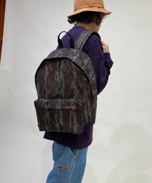 Carhartt WIP(カーハートダブリューアイピー)の「Carhartt WIP/カーハートダブリューアイピー バックパック PAYTON 18.4L I026877(バックパック/リュック・メンズ・グレー系その他/ブラック×ブラック・18L)」の12枚目の写真