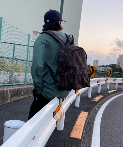 Carhartt WIP(カーハートダブリューアイピー)の「Carhartt WIP/カーハートダブリューアイピー バックパック PAYTON 18.4L I026877(バックパック/リュック・メンズ・グレー系その他/ブラック×ブラック・18L)」の17枚目の写真