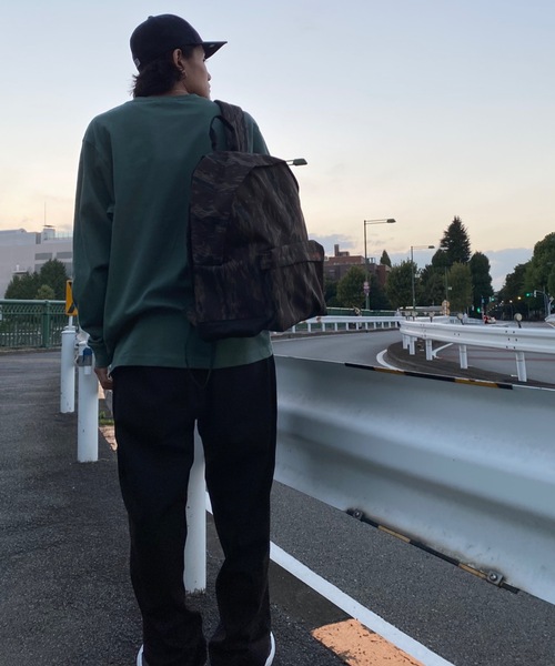 Carhartt WIP(カーハートダブリューアイピー)の「Carhartt WIP/カーハートダブリューアイピー バックパック PAYTON 18.4L I026877(バックパック/リュック・メンズ・グレー系その他/ブラック×ブラック・18L)」の18枚目の写真