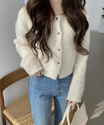 mood for a day | romance cardigan / クロップドボアカーディガン(カーディガン/ボレロ)