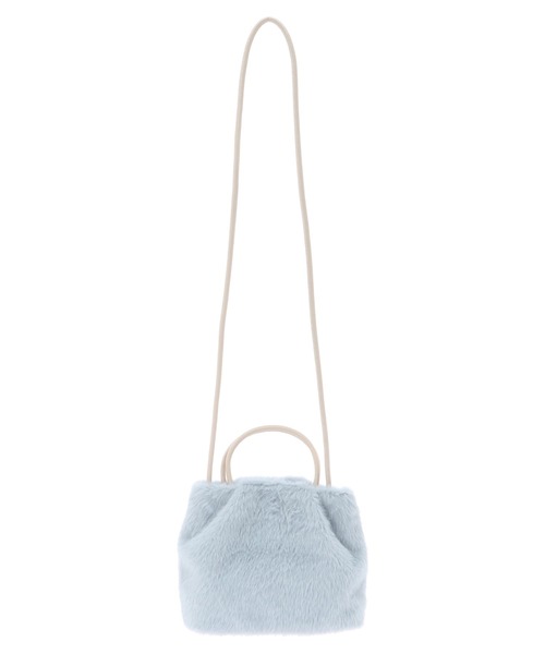 earth music&ecology（アースミュージックアンドエコロジー）の「ファーミニバッグ（トートバッグ・レディース・ブラウン/ブルー/アイボリー・FREE）」の12枚目の写真