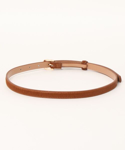 VIS（ビス）の「15mm幅ハラコ調アソートベルト（ベルト・レディース・ブラウン/その他・FREE）」の8枚目の写真