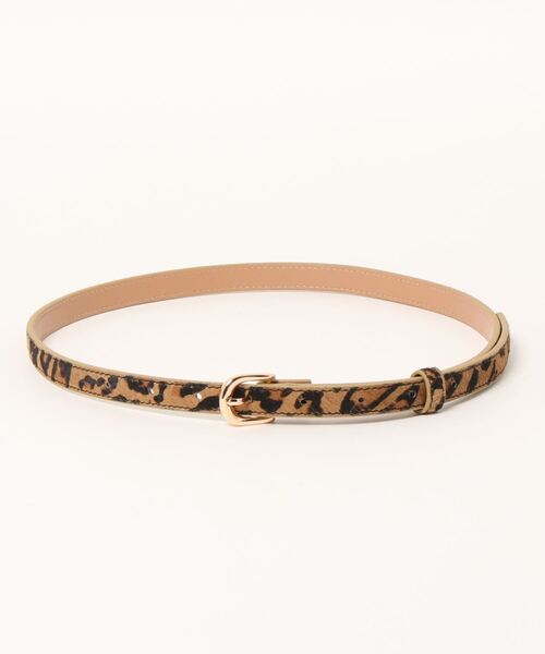 VIS（ビス）の「15mm幅ハラコ調アソートベルト（ベルト・レディース・ブラウン/その他・FREE）」の9枚目の写真
