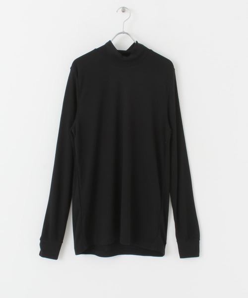 SENSE OF PLACE by URBAN RESEARCH（センスオブプレイスバイアーバンリサーチ）の「キモウポンチモックネックTシャツ（Tシャツ/カットソー・メンズ・ホワイト/ライトブルー/ブラック・MEDIUM/LARGE）」の15枚目の写真