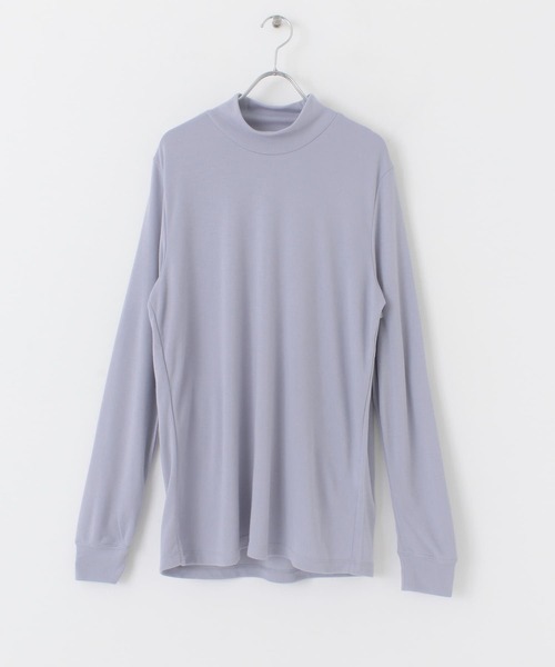 SENSE OF PLACE by URBAN RESEARCH（センスオブプレイスバイアーバンリサーチ）の「キモウポンチモックネックTシャツ（Tシャツ/カットソー・メンズ・ホワイト/ライトブルー/ブラック・MEDIUM/LARGE）」の16枚目の写真