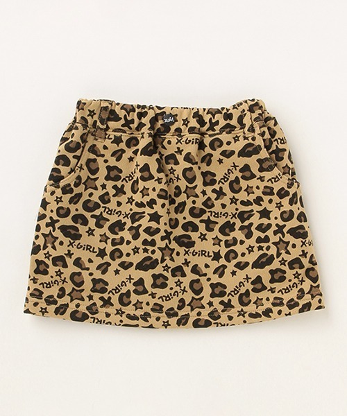 X-girl Stages（エックスガールステージス）の「アニマル総柄裏毛