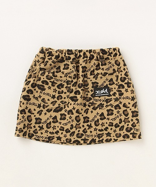 X-girl Stages（エックスガールステージス）の「アニマル総柄裏毛