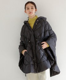 WOOLRICH（ウールリッチ）の「WOOLRICH/ELIS CAPE ライトダウンキルティングケープ（ダウンジャケット/コート）」