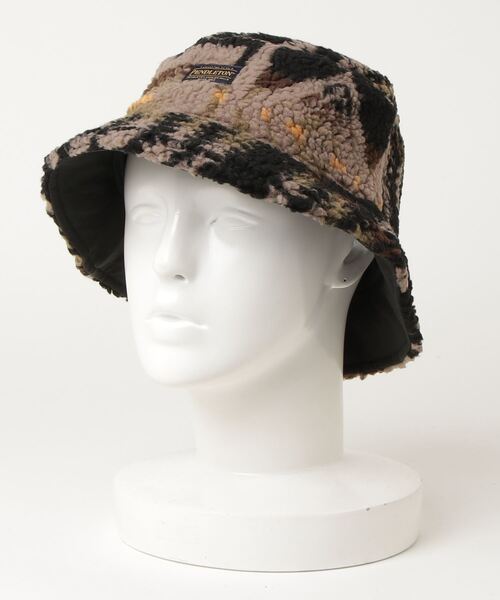 PENDLETON（ペンドルトン）の「ジャガードボアハット（ハット・レディース・ブラック/オフホワイト/グレー系その他・FREE）」の5枚目の写真