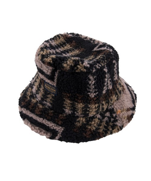 PENDLETON（ペンドルトン）の「ジャガードボアハット（ハット・レディース・ブラック/オフホワイト/グレー系その他・FREE）」の8枚目の写真