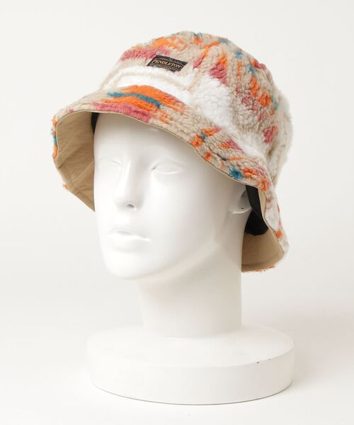 PENDLETON（ペンドルトン）の「ジャガードボアハット（ハット・レディース・ブラック/オフホワイト/グレー系その他・FREE）」の17枚目の写真