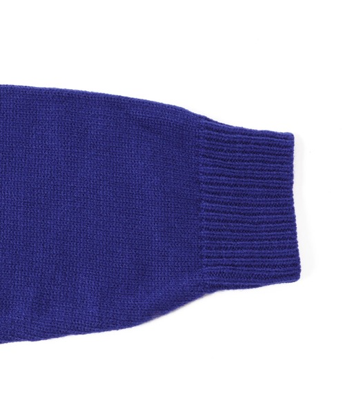 GLAZOS（グラソス）の「ニット・ドロップショルダーカーディガン【マシンウォッシャブル】（カーディガン/ボレロ・キッズ・ブラック/レッド/カーキ/ブルー・130cm/140cm/150cm/160cm/170cm）」の12枚目の写真