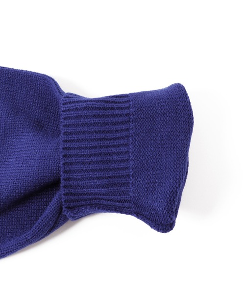 GLAZOS（グラソス）の「ニット・ドロップショルダーカーディガン【マシンウォッシャブル】（カーディガン/ボレロ・キッズ・ブラック/レッド/カーキ/ブルー・130cm/140cm/150cm/160cm/170cm）」の13枚目の写真