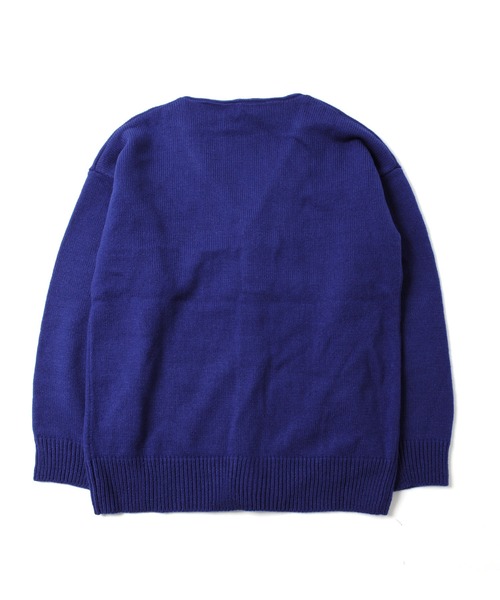 GLAZOS（グラソス）の「ニット・ドロップショルダーカーディガン【マシンウォッシャブル】（カーディガン/ボレロ・キッズ・ブラック/レッド/カーキ/ブルー・130cm/140cm/150cm/160cm/170cm）」の17枚目の写真