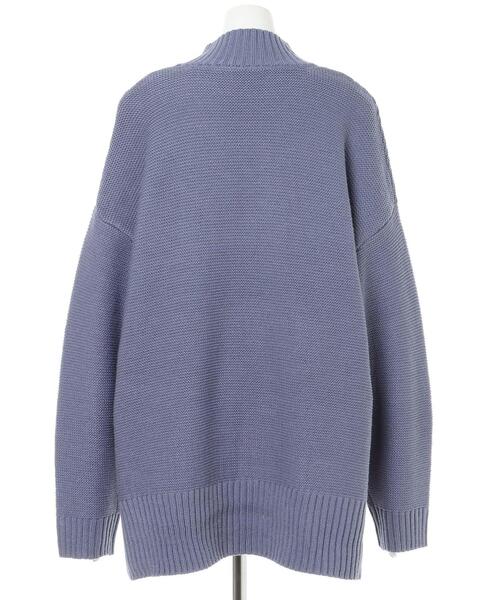 INGNI（イング）の「ガーターモックネックニット（ニット/セーター・レディース・ブラック系その他2/ブルー/イエロー/グリーン/モカ/アイボリー/レッド・M）」の13枚目の写真