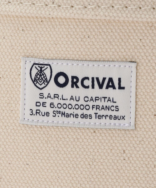 ORCIVAL（オーシバル）の「ORCIVAL (オーシバル）　24oz CANVAS TOTE BAG　キャンバストートバッグ SMALL /RC-7060 HVC（トートバッグ・レディース・チャコールグレー/ライトグレー/ライトブルー/ブルーグレー/アイボリー/グレー系その他/チョコ/ライトイエロー/ピンクベージュ・FREE）」の18枚目の写真