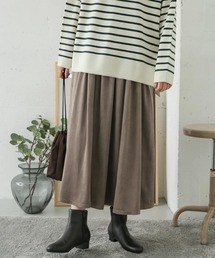 URBAN RESEARCH DOORS | スウェードギャザースカート(スカート)