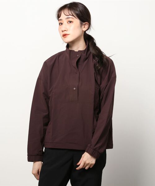 GAP（ギャップ）の「Gapfit コミューター ハーフジップジャケット（その他トップス・レディース・ネイビー/ブラック/ワイン・XS/S/M/L/XXS）」の8枚目の写真