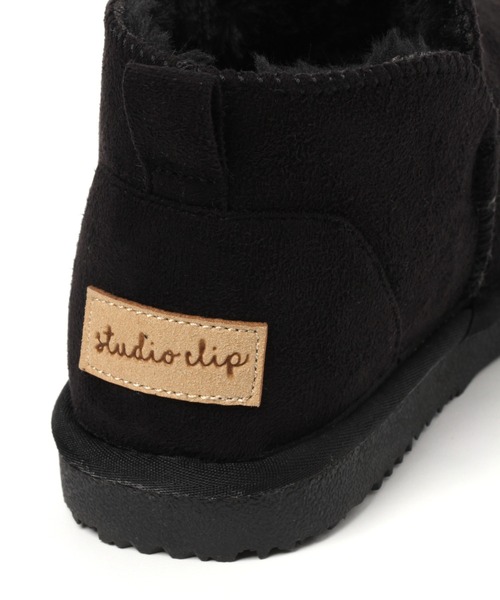 studio CLIP（スタディオクリップ）の「フェイクムートン撥水ブーツ21（ブーツ・レディース・ブラック/ベージュ/グレー・LARGE/MEDIUM）」の15枚目の写真