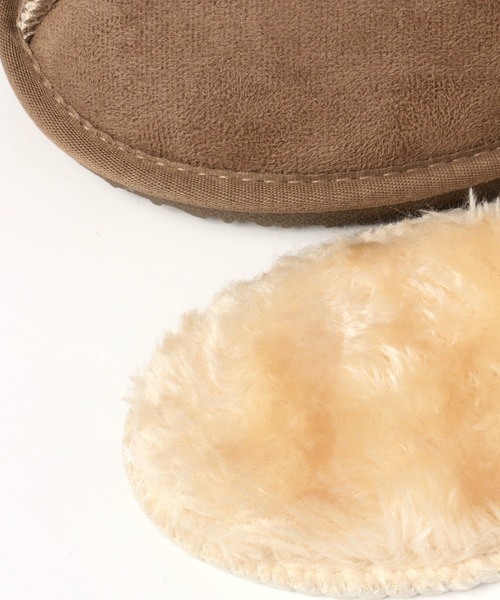 studio CLIP（スタディオクリップ）の「フェイクムートン撥水ブーツ21（ブーツ・レディース・ブラック/ベージュ/グレー・LARGE/MEDIUM）」の11枚目の写真