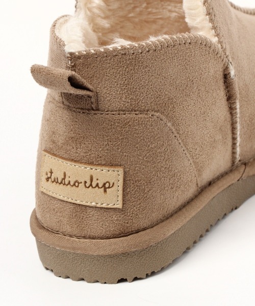 studio CLIP（スタディオクリップ）の「フェイクムートン撥水ブーツ21（ブーツ・レディース・ブラック/ベージュ/グレー・LARGE/MEDIUM）」の13枚目の写真