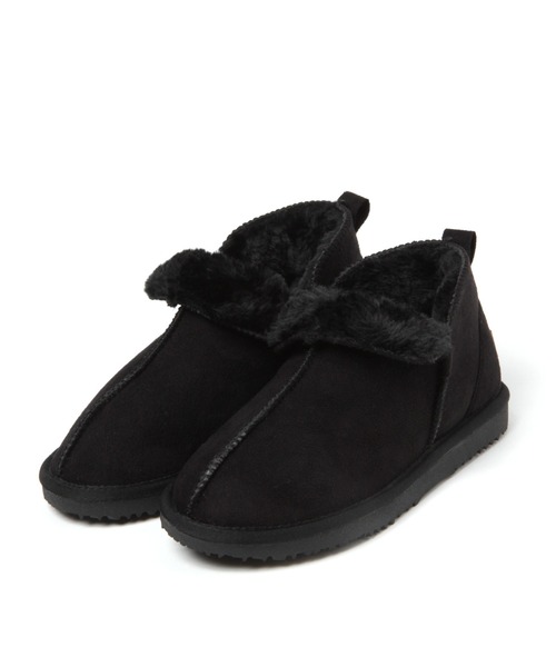 studio CLIP（スタディオクリップ）の「フェイクムートン撥水ブーツ21（ブーツ・レディース・ブラック/ベージュ/グレー・LARGE/MEDIUM）」の19枚目の写真