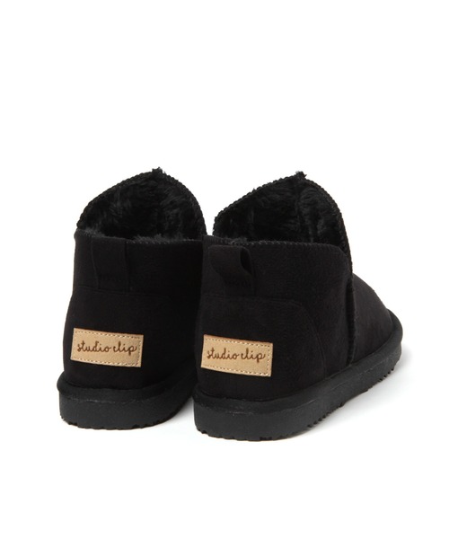 studio CLIP（スタディオクリップ）の「フェイクムートン撥水ブーツ21（ブーツ・レディース・ブラック/ベージュ/グレー・LARGE/MEDIUM）」の6枚目の写真