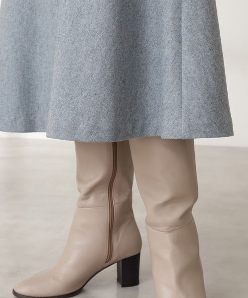 N.（N. Natural Beauty Basic）（エヌエヌナチュラルビューティーベーシック）の「◆ウォームタッチマーメイドスカート（スカート・レディース・ブルー/モカ/ナチュラル・MEDIUM）」の11枚目の写真