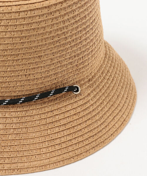 BEAMS（ビームス）の「BEAMS / ペーパー バケット ハット（ハット・メンズ・ブラック/ベージュ・ONE SIZE）」の7枚目の写真